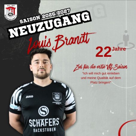 Louis Brandt beim VfL